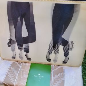 Kate Spade Hologram Tap Dancing pouch